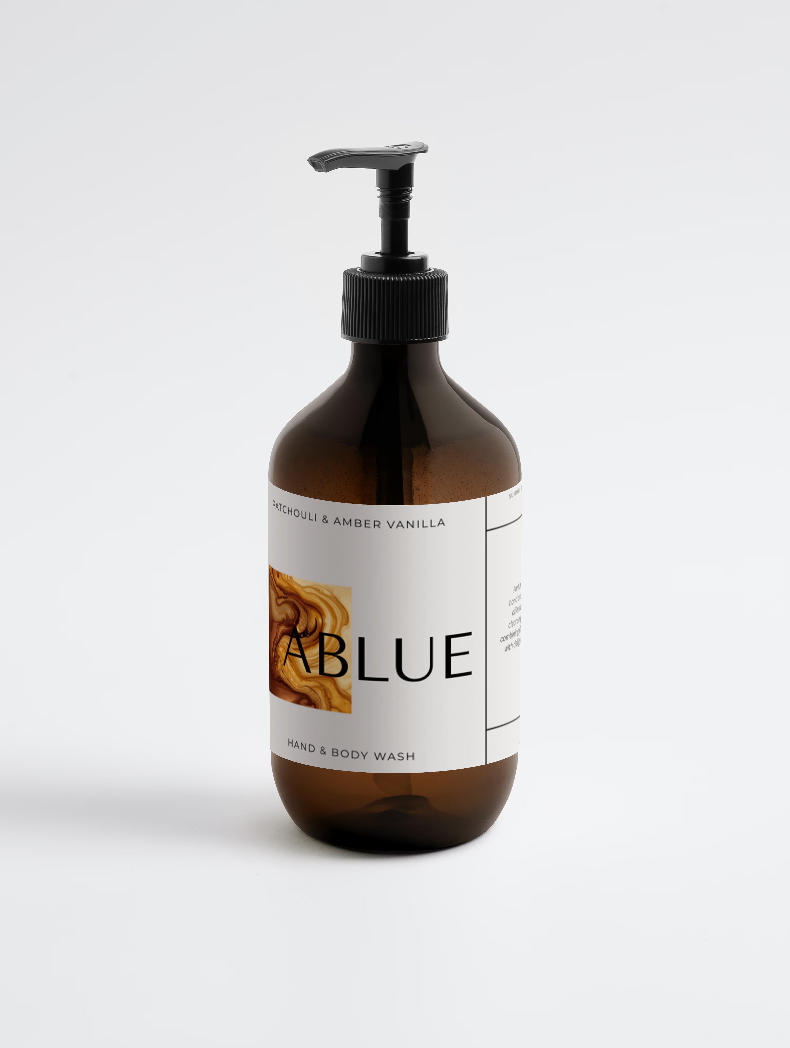 Hand & Body Wash, Patchouli & Amber Vanilla
