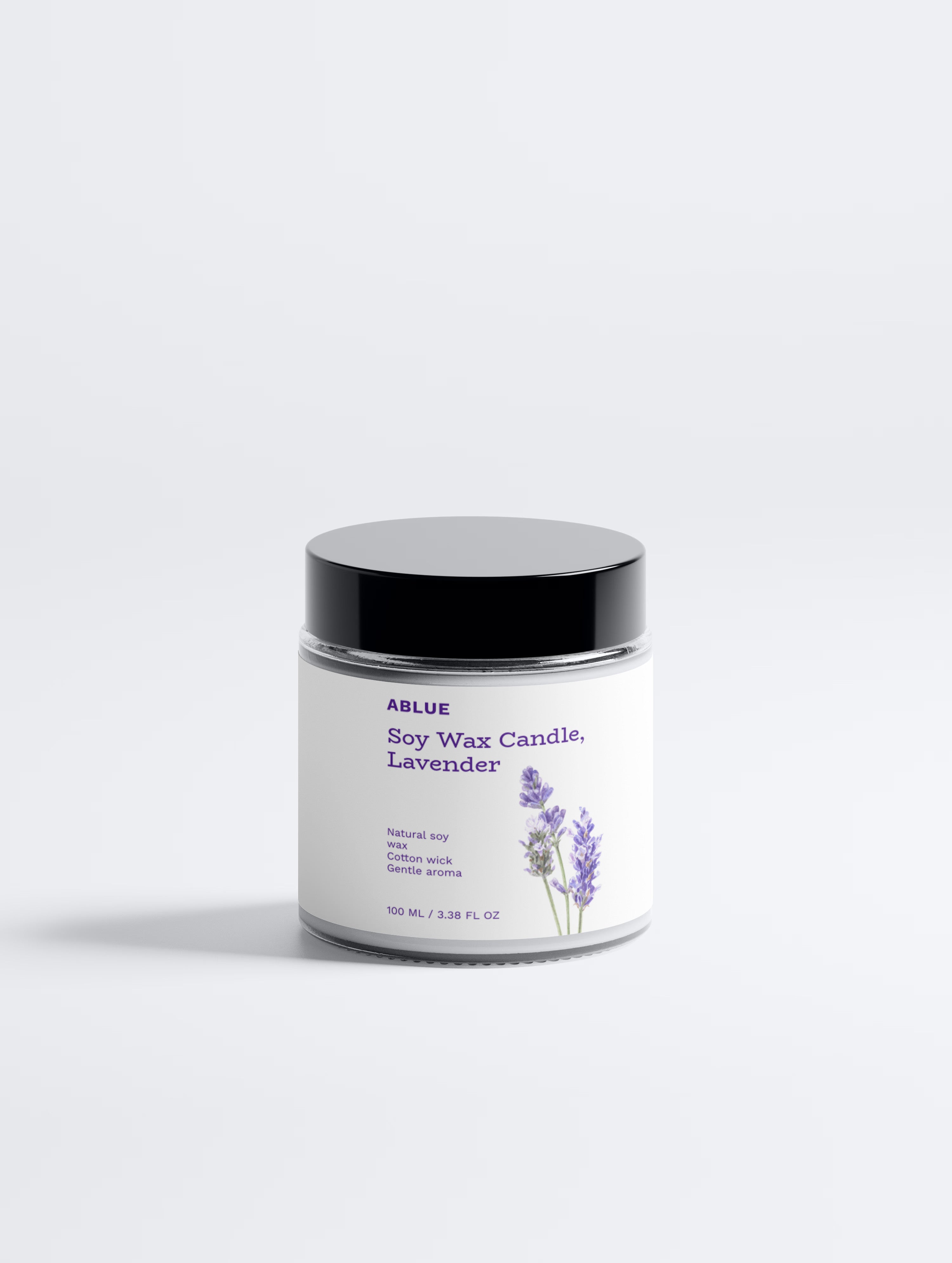 Soy Wax Candle, Lavender