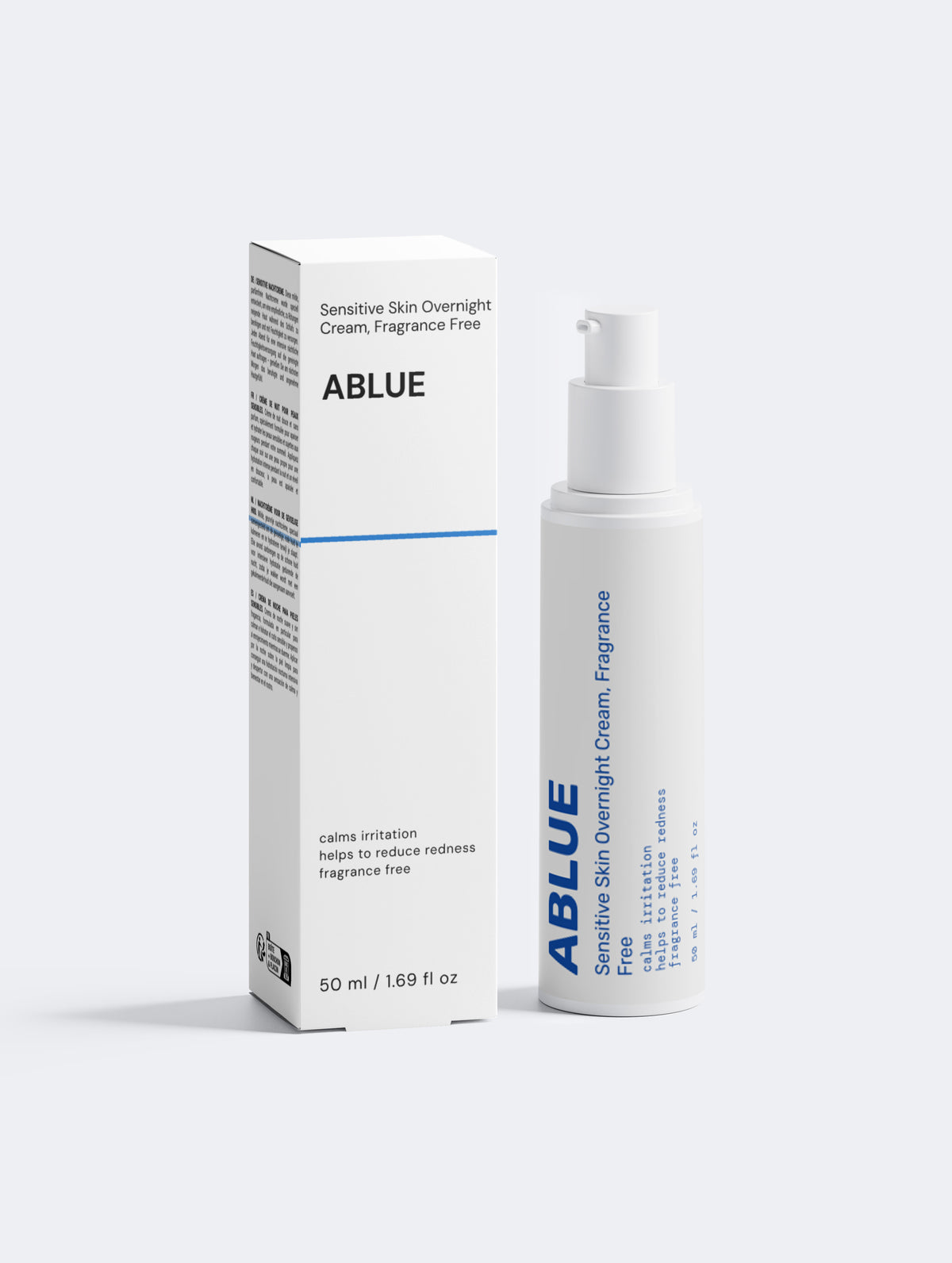 Sensitive Skin Overnight Cream, Fragrance Free
